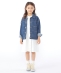 SHIPS KIDS:100�`130cm/���C�g �f�j�� �W���P�b�g