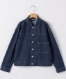 SHIPS KIDS:140�`160cm/���C�g �f�j�� �W���P�b�g �l�C�r�[