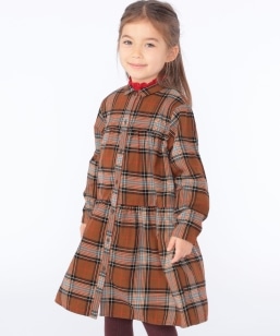 SHIPS KIDS:100�`130cm / �l�� �`�F�b�N �����s�[�X