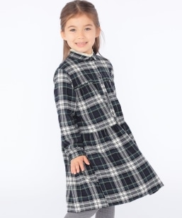 SHIPS KIDS:100�`130cm / �l�� �`�F�b�N �����s�[�X