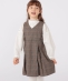 SHIPS KIDS:100�`130cm / �`�F�b�N �W�����p�[ �X�J�[�g