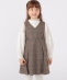 SHIPS KIDS:100�`130cm / �`�F�b�N �W�����p�[ �X�J�[�g