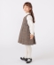 SHIPS KIDS:100�`130cm / �`�F�b�N �W�����p�[ �X�J�[�g