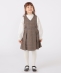 SHIPS KIDS:100�`130cm / �`�F�b�N �W�����p�[ �X�J�[�g
