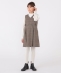SHIPS KIDS:140�`150cm / �`�F�b�N �W�����p�[ �X�J�[�g