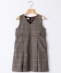 SHIPS KIDS:140�`150cm / �`�F�b�N �W�����p�[ �X�J�[�g