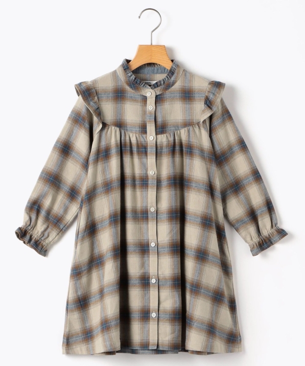 SHIPS KIDS:140�`150cm / �l�� �`�F�b�N �����s�[�X