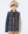 SHIPS KIDS:100�`130cm /�q����/��􂢉\�r�{�A ���o�[�V�u�� �x�X�g �u���E���n