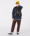 �ySHIPS KIDS�ʒ��zWILD THINGS:130�`170cm / �L���e�B���O ���o�[�V�u�� �x�X�g