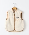 SHIPS KIDS:80�`90cm /�{�A ���o�[�V�u�� �x�X�g �N���[��