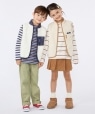 SHIPS KIDS:100�`130cm /�{�A ���o�[�V�u�� �x�X�g �I�t�z���C�g