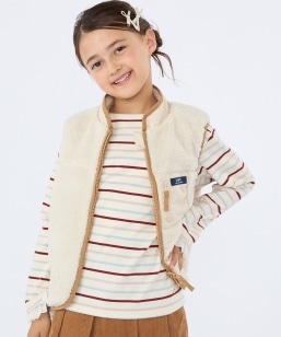 SHIPS KIDS:100�`130cm /�{�A ���o�[�V�u�� �x�X�g