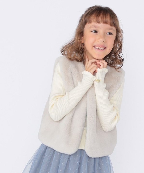 SHIPS KIDS:100�`140cm / �t�F�C�N�t�@�[ ���o�e�B �x�X�g