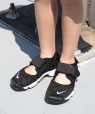 NIKE:17�`21cm /AIR RIFT �G�A ���t�g �u���b�N