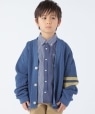 �ySHIPS KIDS�ʒ��zARCH&LINE:110�`145cm / �M�} �R�b�g�� �J�[�f�B�K�� �u���[