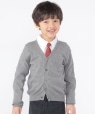 SHIPS KIDS:100�`130cm / 14GG V�l�b�N �J�[�f�B�K�� �O���[