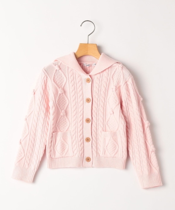 SHIPS KIDS:100�`130cm /�q����@�\�r�P�[�u�� �j�b�g �J�[�f�B�K��