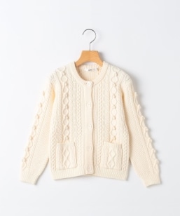 SHIPS KIDS:80�`90cm /�q����@�\�r�P�[�u�� �j�b�g �|���|�� �J�[�f�B�K��