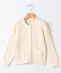 SHIPS KIDS:140�`150cm /�q����@�\�r�P�[�u�� �j�b�g �|���|�� �J�[�f�B�K��