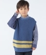 �ySHIPS KIDS�ʒ��zARCH&LINE:110�`145cm / �M�} �R�b�g�� �x�X�g �u���[