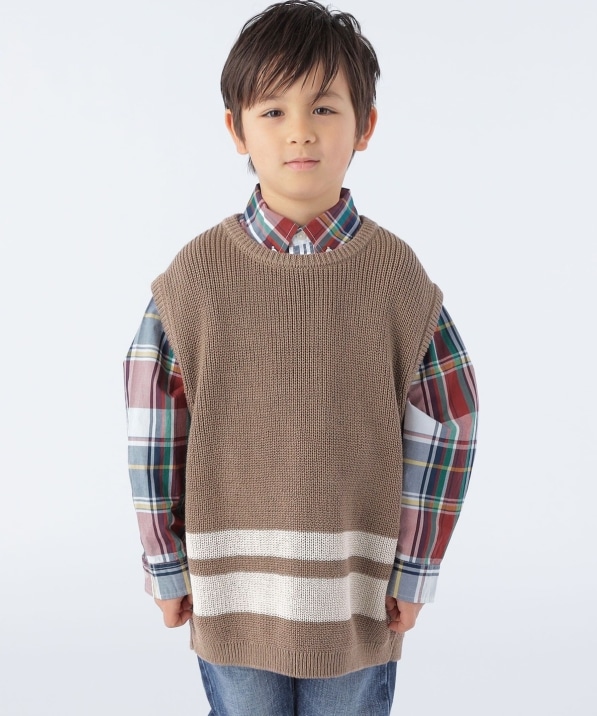 �ySHIPS KIDS�ʒ��zARCH&LINE:110�`145cm / �M�} �R�b�g�� �x�X�g