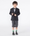 SHIPS KIDS:100�`130cm / �Z�����j�[ �E�[�� ���^�� �{�^�� �W���P�b�g