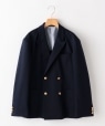 SHIPS KIDS:140�`160cm / �|���` �_�u�� �W���P�b�g �l�C�r�[