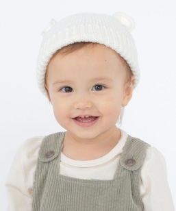 SHIPS KIDS:���܎� �x�r�[ �j�b�g ���b�`