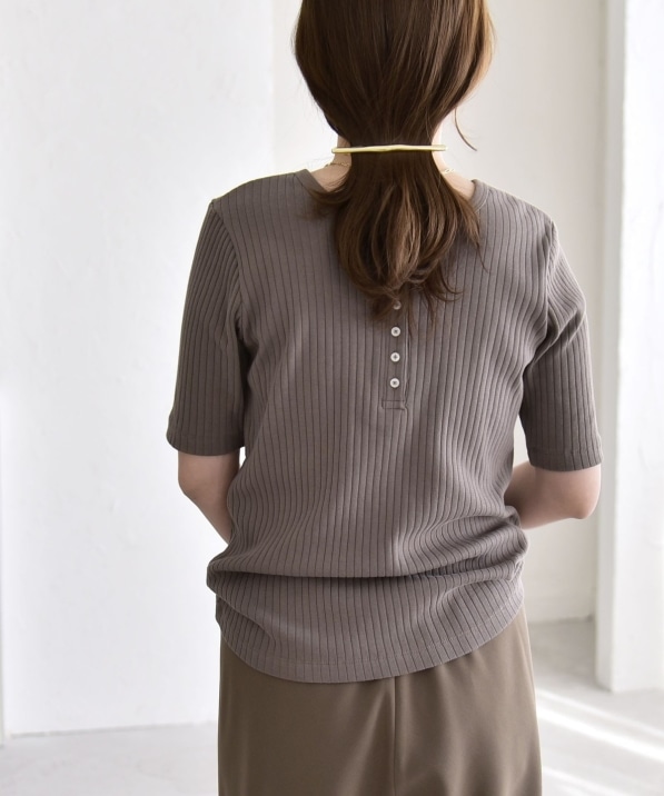 quaranciel:�q����@�\�r�e���R ���u �N���[ �w�����[ 2way �n�[�t�X���[�u TEE