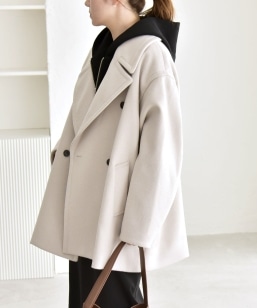 quaranciel: PURE WOOL �_�u���u���X�g �e�[���[�h �n�[�t �R�[�g