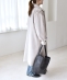 quaranciel: PURE WOOL �X�^���h & �X�e���J���[ �����O �R�[�g