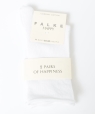 FALKE: Happy Socks �\�b�N�X �Q���Z�b�g �z���C�g