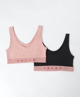 FALKE:Bustier Daily Comfort �u���g�b�v 2���Z�b�g