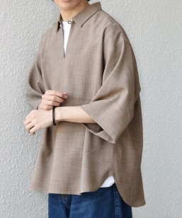 SHIPS any:�qUV�J�b�g�rFUTURE LINEN CANVAS ���l�����C�N �X�L�b�p�[ �v���I�[�o�[�V���c��