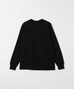 Hanes: T-SHIRTS KURO �N���[�l�b�N �p�b�N �����O�X���[�u T�V���c�i�u���b�N�j26AW
