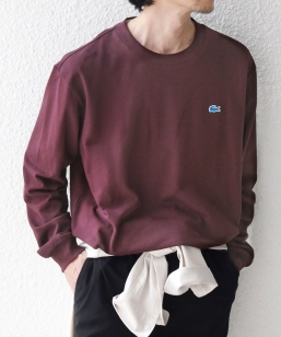 �ySHIPS any�ʒ��zLACOSTE: �����|�C���g �s�P �N���[�l�b�N T�V���c 26AW (����T)��