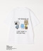 SHIPS any: SNOOPY �R���{ NOT THERE �O���t�B�b�N �o�b�N �v�����g T�V���c��