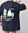 SHIPS any: SNOOPY �R���{ NOT THERE �O���t�B�b�N �o�b�N �v�����g T�V���c�� �u���b�N