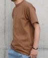 �ySHIPS any�ʒ��zLOS ANGELES APPAREL: 8.5oz �K�[�����g�_�C T�V���c�� �u���E��