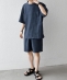 SHIPS any:�qUV�J�b�g�rFUTURE LINEN CANVAS ���l�����C�N �C�[�W�[ �V���[�c��