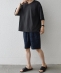 SHIPS any:�qUV�J�b�g�rFUTURE LINEN CANVAS ���l�����C�N �C�[�W�[ �V���[�c��
