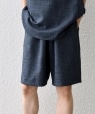 SHIPS any:�qUV�J�b�g�rFUTURE LINEN CANVAS ���l�����C�N �C�[�W�[ �V���[�c�� �u���[