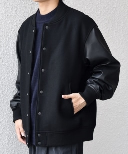 SHIPS any: PURE WOOL MELTON �X�^�W�A�� �u���]�� (�X�^�W����)��