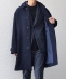 SHIPS any: PURE WOOL MELTON �X�e���J���[ �R�[�g 25AW��