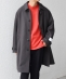 SHIPS any: PURE WOOL MELTON �X�e���J���[ �R�[�g 25AW��