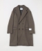 SHIPS any: PURE WOOL MELTON �_�u�� �`�F�X�^�[�R�[�g 25AW��
