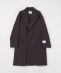 SHIPS any: PURE WOOL MELTON �_�u�� �`�F�X�^�[�R�[�g 25AW��