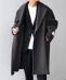 SHIPS any: PURE WOOL MELTON �_�u�� �`�F�X�^�[�R�[�g 25AW��