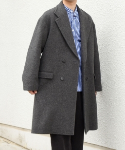 PURE WOOL MELTON �_�u�� �`�F�X�^�[�R�[�g 26AW��