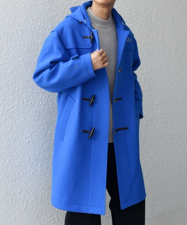 SHIPS any: PURE WOOL MELTON �_�b�t�� �R�[�g 25AW��